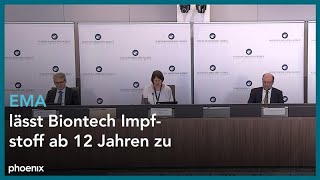 EMAEntscheid über Impfungen für Kinder und Jugendliche [upl. by Cherin]