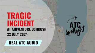 Tragedy at AirVenture 2024 ATC Audio Captures Lancair Crash Near Oshkosh [upl. by Faubert]