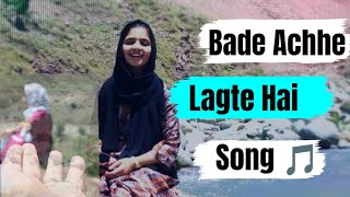 Bade Achhe lagte Hai Song  cover by Bibi Amana  Balika Badhu  Old is Gold  hindi songs [upl. by Arocahs]