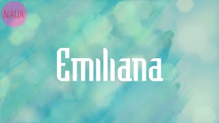 Emiliana Lyrics  CKay [upl. by Blunk831]