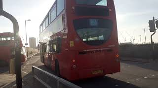 Next Month To Return Metroline RATP E400 ADE40445 YX62BZS on Route 266 at Willesden Junction [upl. by Eelan]