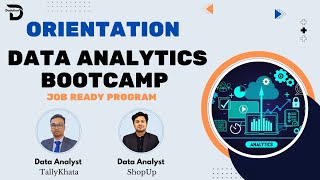 Orientation on Data Analytics Bootcamp  Job Ready Program  DAB20  Datiction [upl. by Cooley87]