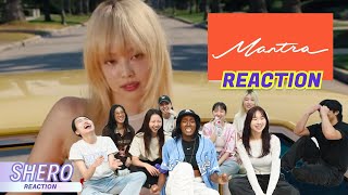 KPOP REACTION BLACKPINK JENNIE  quotMantraquot REACTION WOW  SHERO [upl. by Benson]