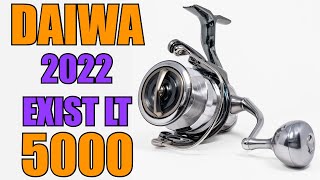 Daiwa EXIGLT5000DC 2022 Exist LT Spinning Reel Review  JampH Tackle [upl. by Keen]