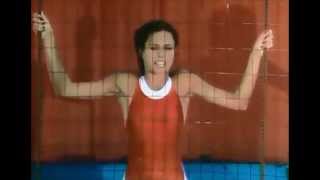 Erin Gray Goes into the Dunk Tank at the Battle of the Network Stars [upl. by Marc461]