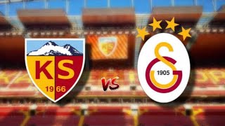 Galatasaray vs Kayserispor  Ziyech Şov Yaptı [upl. by Anilet]