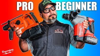 DeWALT Milwaukee Bosch Hilti Rotary Hammer Drill Comparison [upl. by Demona]