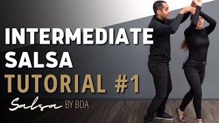 Intermediate Salsa Tutorial  Learn How To Salsa Dance With A Partner  Demetrio amp Nicole [upl. by Fattal]