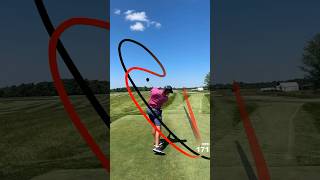 Bryson DeChambeau golf swing on Shot Tracer app 🔥 [upl. by Yeldar]