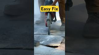 The PROBLEM with flagstone amp how to solve it 👌 landscaping hardscaping hardscapetraining [upl. by Anamor]