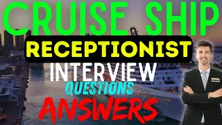 Cruise Ship Job INTERVIEW Questions and Answers RECEPTIONIST 💥 Salary 2 Lakhs 😱 [upl. by Ihcehcu]