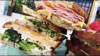 Sándwich de fiambres y quesos en pan de campo [upl. by Pablo]