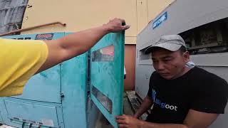 Denyo Genset 220KVA amp SS2 Air Conditioner Test Run 2 [upl. by Notyap]