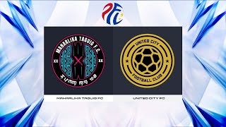 PFL Season 2024  Maharlika Taguig FC vs United City FC [upl. by Donela]