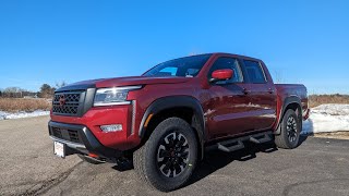 2023 Nissan Frontier PRO4X Off Road Review [upl. by Notyap]