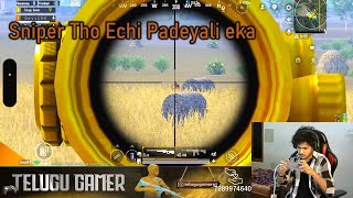 Sniper Tho Echi Padeyali eka  Highlights Telugu Gamer [upl. by Krystal]