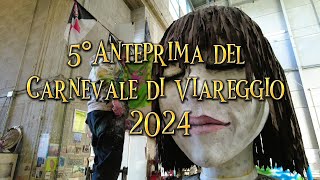 Carnevale di Viareggio 20245°Anteprima del Carnevale di Viareggio 2024 [upl. by Giustino641]