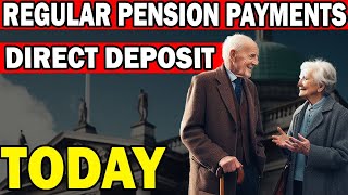 REGULAR STATE PENSION PAYMENTS FOR IRISH SENIORS DIRECT DEPOSIT TODAY [upl. by Radu673]