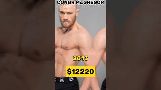 Conor McGregor net worth time line video shorts viral mma conormcgregor [upl. by Jedd]