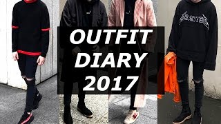 Outfit Diary  Mens London Fashion Week 2017  Lookbook  LFWM  Gallucks [upl. by Neelyar]