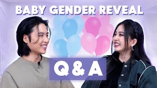 Baby Gender Reveal Pregnancy Journey Cover Filming Stories  Ellen and Brian QampA [upl. by Garibold309]