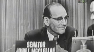 Whats My Line  Senator John McClellan Louis Jourdan panel Feb 13 1955 [upl. by Yema]