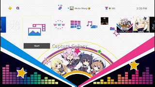 Neptunia Virtual Stars Dynamic Theme PS4 [upl. by Henri]