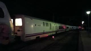 253 Renfe Mercancías con Talgo 6B36B5 Valls [upl. by Virgin]