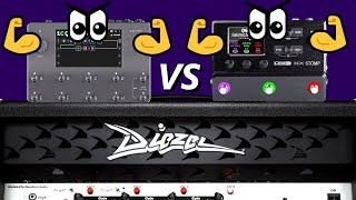 WHICH ONE  Diezel VH4 Quad Cortex vs HX Stomp [upl. by Ninos]