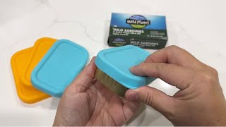 2PCs Silicone Can Lids for Season 437 oz Sardines Can  Wild Planet 437 oz Sardines Can  Review [upl. by Mundy]