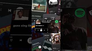 juice wrld 1 hour freestyle song edit 🎧✨  Spotify card vedio edit ⚡😭  eminem [upl. by Ynatterb720]