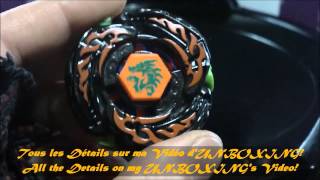 BB108FX LDrago Desrtructor FS REVIEW and TEST Beyblade Hyperblades SPARK FX Hasbro HD AWESOME [upl. by Kolosick]