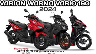 Varian Warna Vario 160 2024 [upl. by Regen]