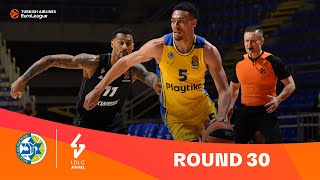 MaccabiASVEL  Round 30 Highlights  202324 Turkish Airlines EuroLeague [upl. by Michale]