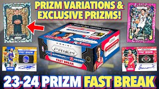 SPECIAL PRIZM ROOKIE VARIATIONS BOOM 😱🔥 202324 Panini Prizm Basketball Fast Break Box Review x2 [upl. by Wolff]