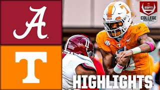 Alabama Crimson Tide vs Tennessee Volunteers  Full Game Highlights  ESPN College Football [upl. by Treble725]