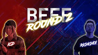 『2024 BEEF』 ICD VS RICHCHOI 「Lyrics」 ROUND 2 [upl. by Shaylyn]