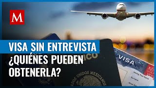 Te contamos quiénes pueden sacar la visa americana en 2024 sin entrevista y en menos de tres días [upl. by Justinn]