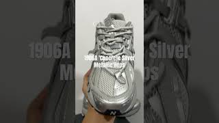 Unboxing 1906A Concrete Silver Metallic sneakerhead newbalance shoes unboxing sneakerheadgeek [upl. by Akinet]