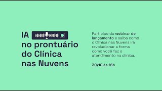 Lançamento IA no prontuário eletrônico [upl. by Cassiani]