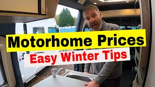 Motorhome Prices Tips And A Load Of Rubbish [upl. by Georgi546]