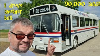 90000 subs Leyland SUPER National bus walkaround and drive [upl. by Iarahs]