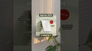 Agenda 2024 completamente gratis para imprimir o usar en formato digital agenda2024 [upl. by Durstin]