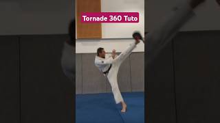 Tuto coup de pied tornade 360 Nihon Tai Jitsu NihonTaiJitsu 360Kick [upl. by Doxia]