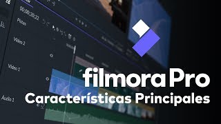 Introducción a FilmoraPro  Características Principales  Tutorial [upl. by Wiencke640]