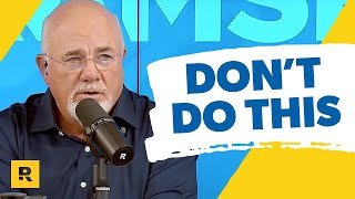 Dave Ramsey Melts 27YearOld’s Dream [upl. by Jordison]