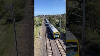 Metro Trains Melbourne 🇦🇺  Pakenham Line View from Overpass near Beaconsfield 🌉 [upl. by Ocire277]