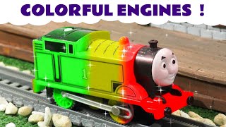 Thomas The Toy Train Stories With Colorful Engines [upl. by Till10]