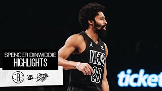 Spencer Dinwiddie tallies 23 points and 4 assists vs Thunder  1524 [upl. by Dabbs]