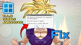 Visual c Error Fix  Winlator Glibc 713 Amodfix5  Dragon Ball Z Sparking Zero  OnePlus 9 [upl. by Acinorrev]